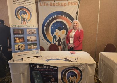 Life Backup Plan exhibits at TiE Global Angel Investor Summit 2025