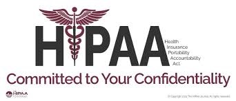 HIPAA Complaint logo HIPAA Compliant logo saying Committed to your Confidentiality