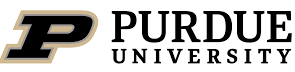 Purdue University black and gold logo